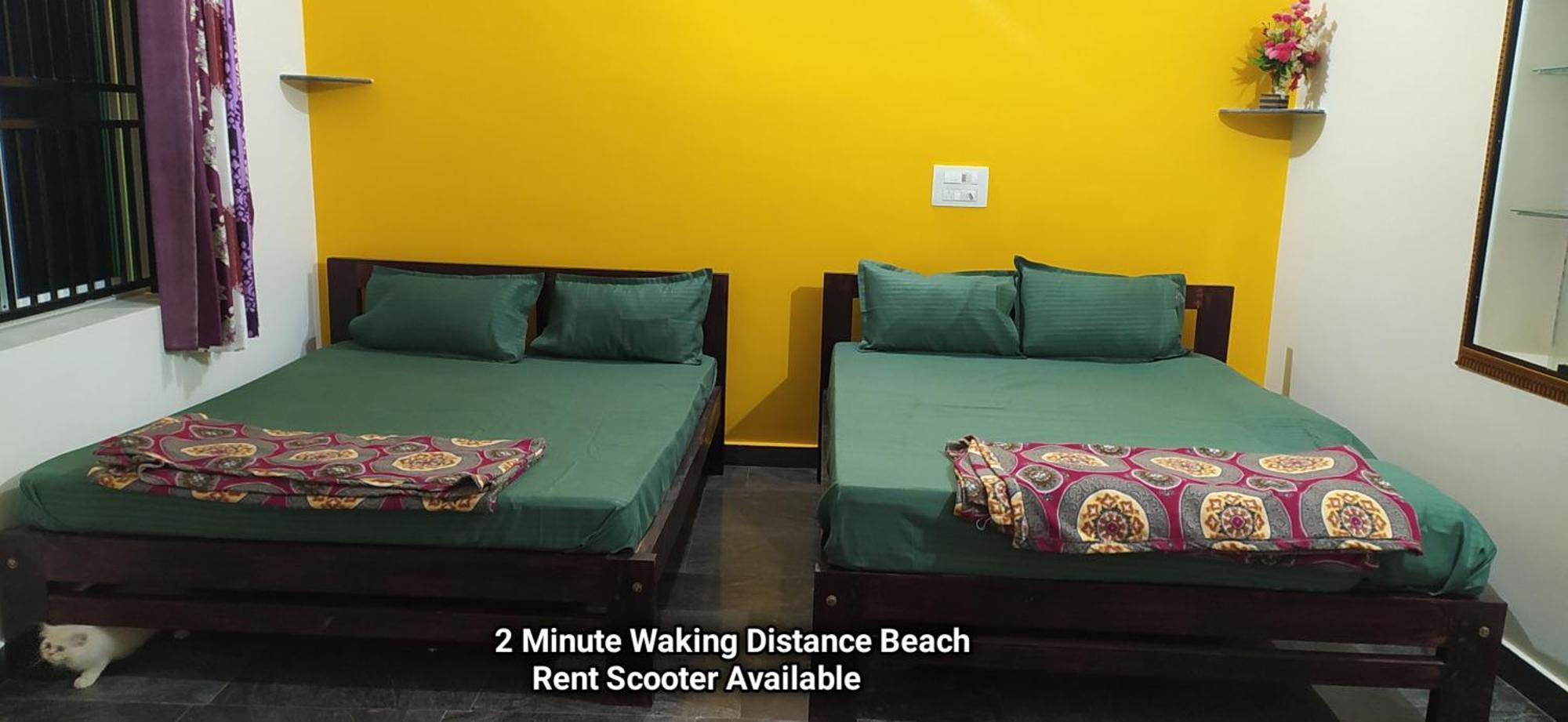 Ratnakar Arundekar Home Stay In Beach Side Ac Room 戈卡尔纳 外观 照片