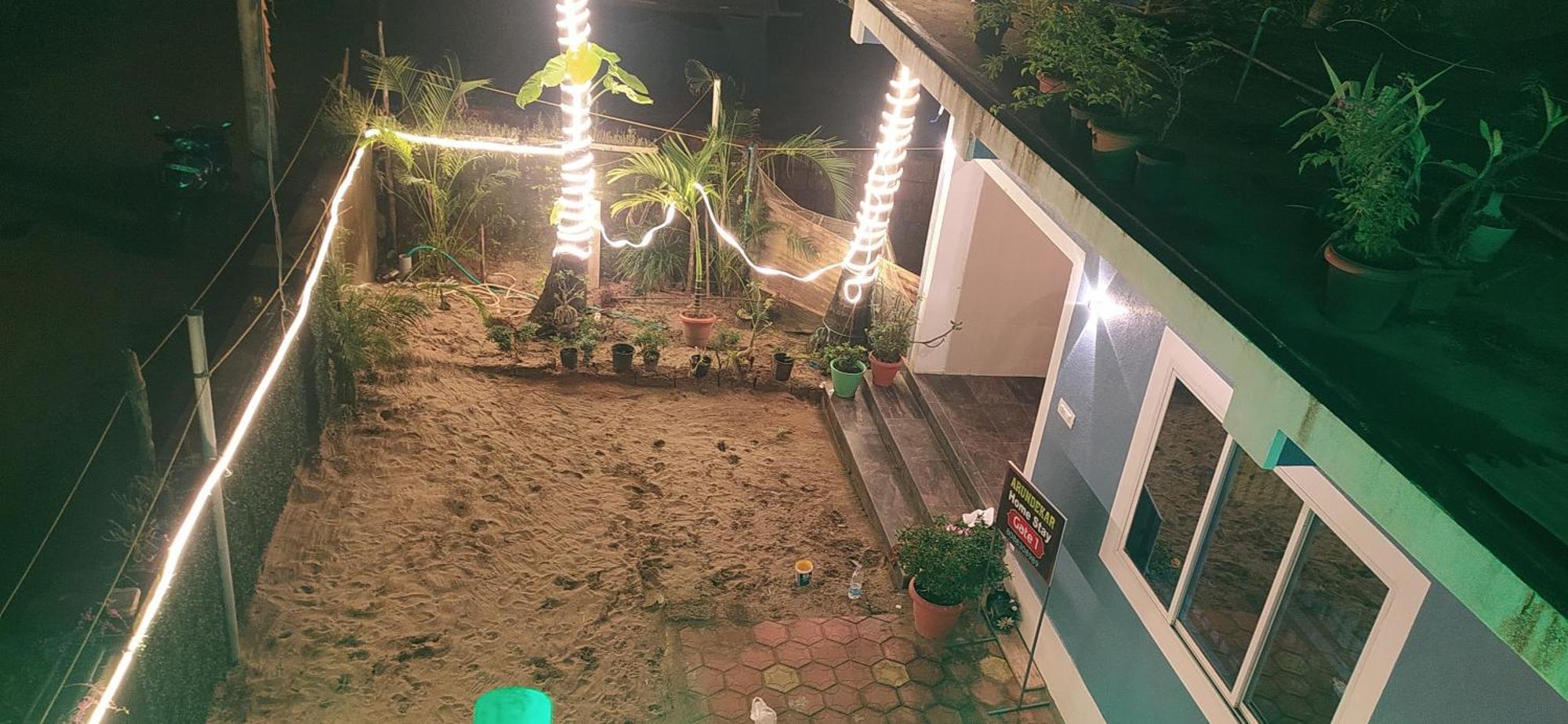 Ratnakar Arundekar Home Stay In Beach Side Ac Room 戈卡尔纳 外观 照片
